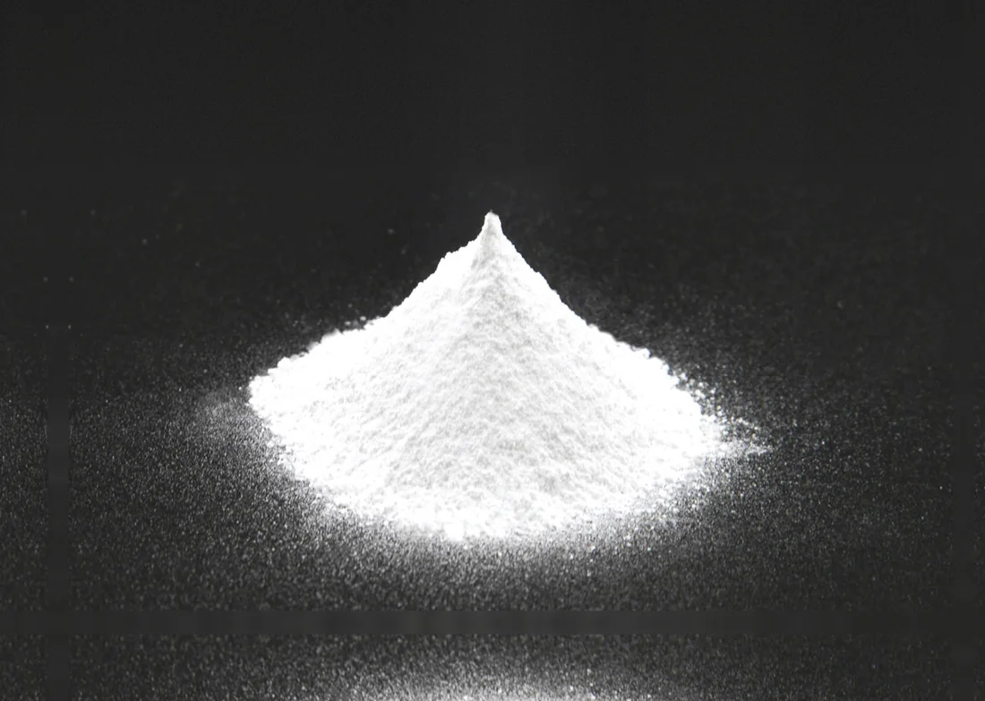 Actual ground calcium carbonate powder