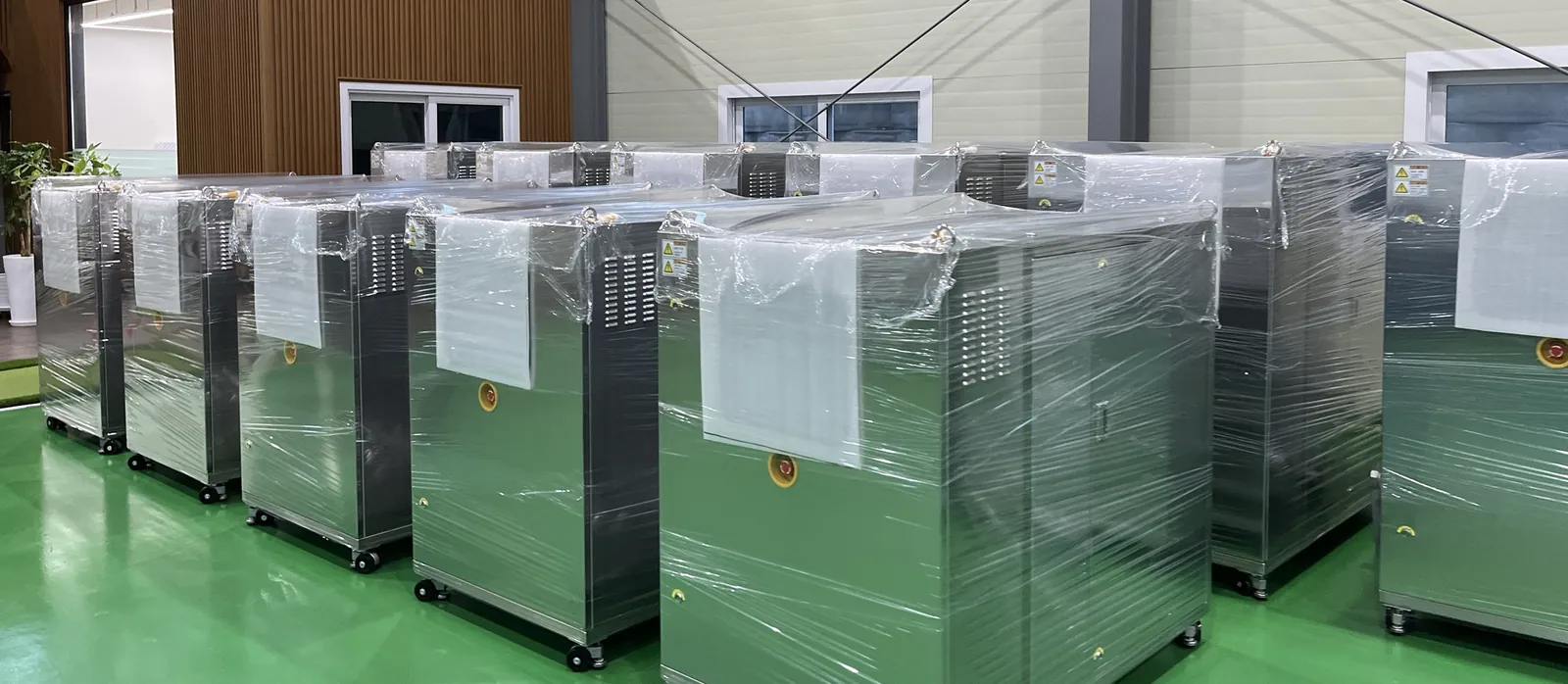 Finished SRD units at the factory